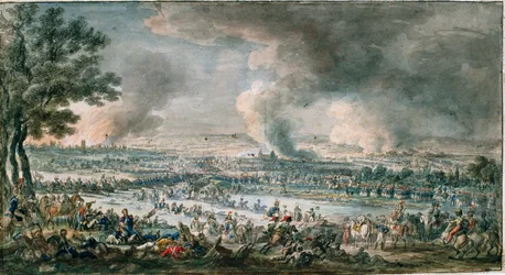 Die französische Armee überquert die Beresina, ca. 1812